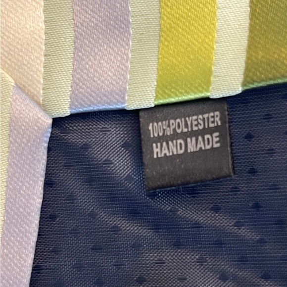 Green Striped Men's Tie - Picture 6 of 6